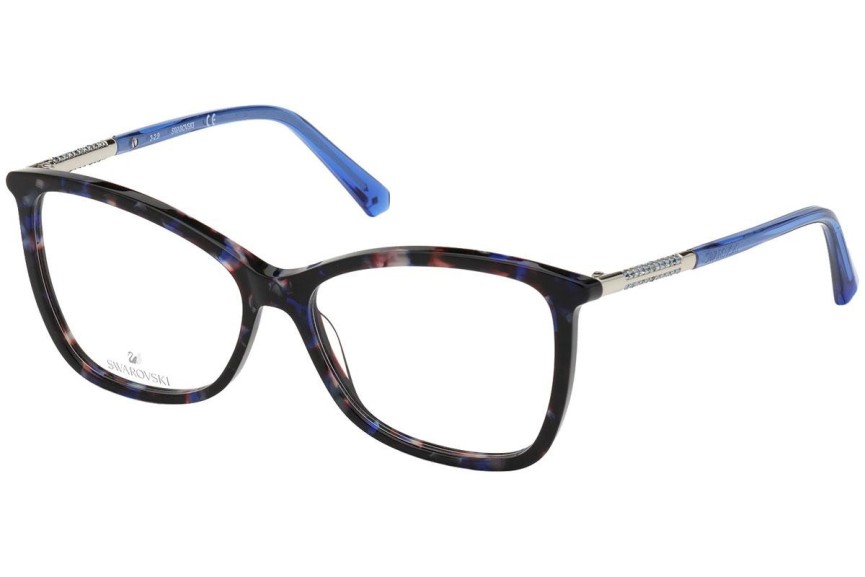 Ochelari Swarovski SK5384 055 Cat Eye Multicolor