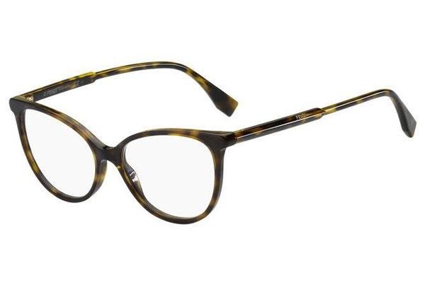 Ochelari Fendi FF0465 086 Cat Eye Havana