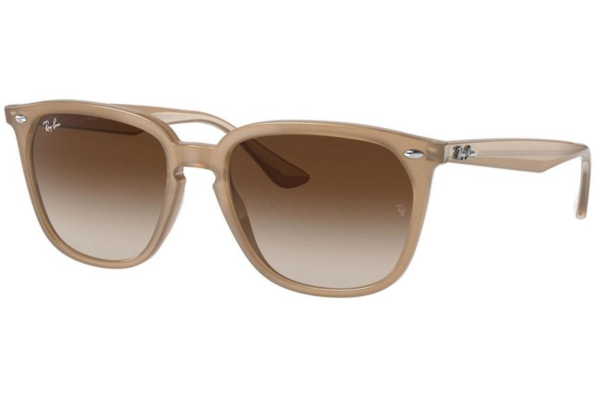 Ochelari de soare Ray-Ban RB4362 616613 Pătrați Bej