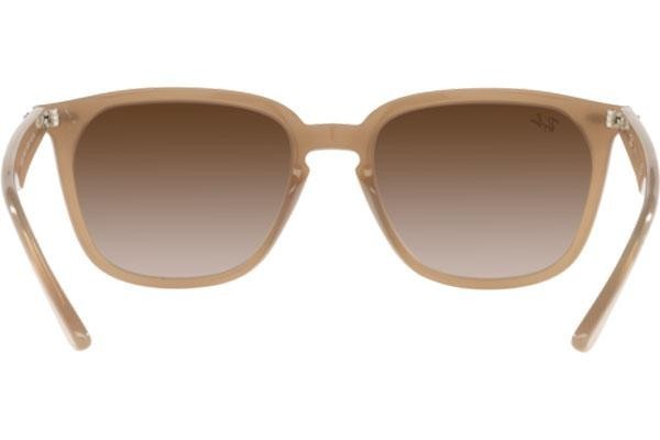 Ochelari de soare Ray-Ban RB4362 616613 Pătrați Bej