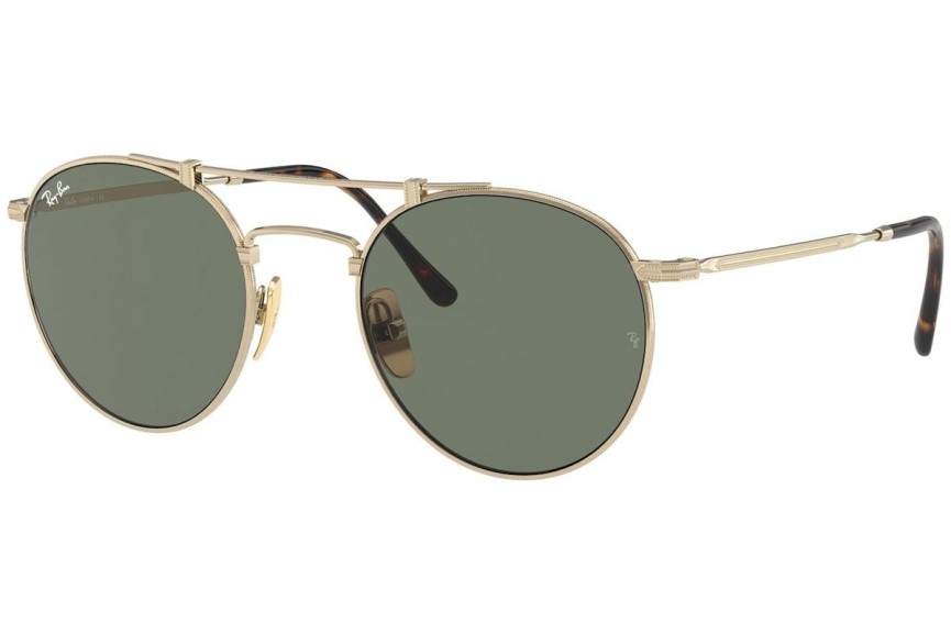 Ochelari de soare Ray-Ban Titanium Titanium Collection RB8147 913658 Rotunzi Aurii