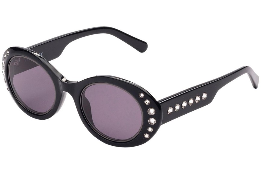 Ochelari de soare Swarovski SK0346 01A Ovali Negri