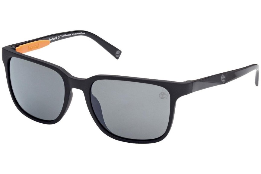 Ochelari de soare Timberland TB9273 02D Polarized Pătrați Negri