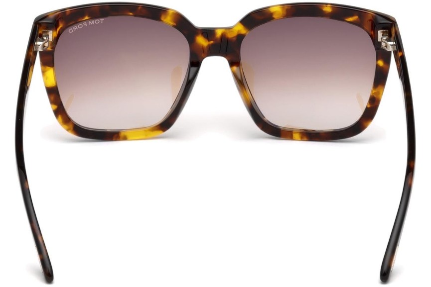 Ochelari de soare Tom Ford Amarra FT0502 52F Pătrați Havana