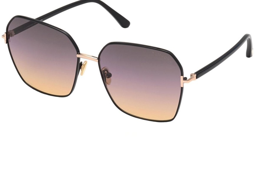 Ochelari de soare Tom Ford FT0839 01B Pătrați Negri