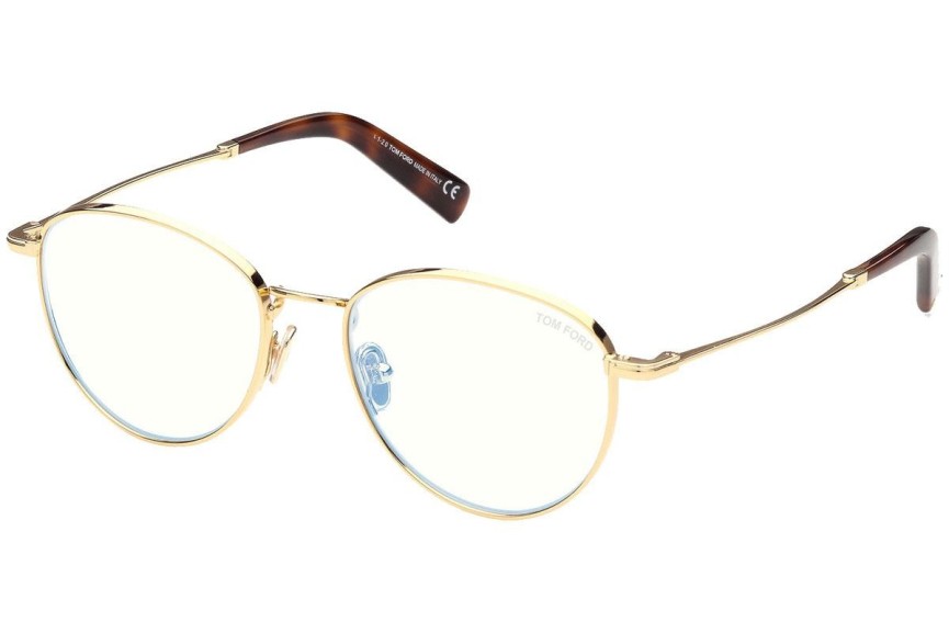 Ochelari Tom Ford FT5749-B 030 Rotunzi Aurii