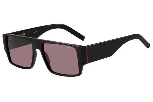 Ochelari de soare HUGO HG1165/S 807/4S Flat Top Negri