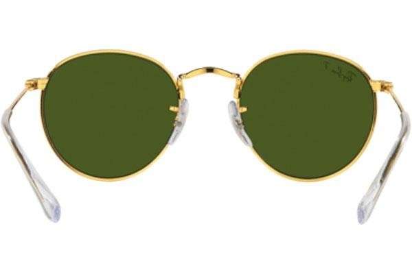 Ochelari de soare Ray-Ban Junior Round Junior RJ9547S 286/2P Polarized Rotunzi Aurii