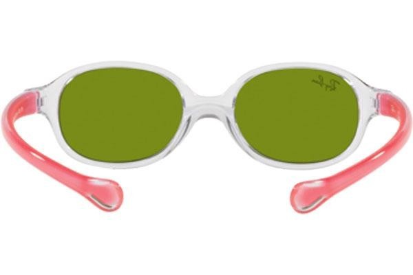 Ochelari de soare Ray-Ban Junior RJ9187S 7082/2 Ovali Cristal