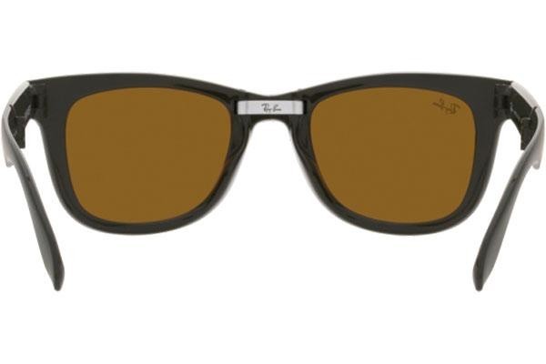 Ochelari de soare Ray-Ban Folding Wayfarer RB4105 657533 Pătrați Verzi