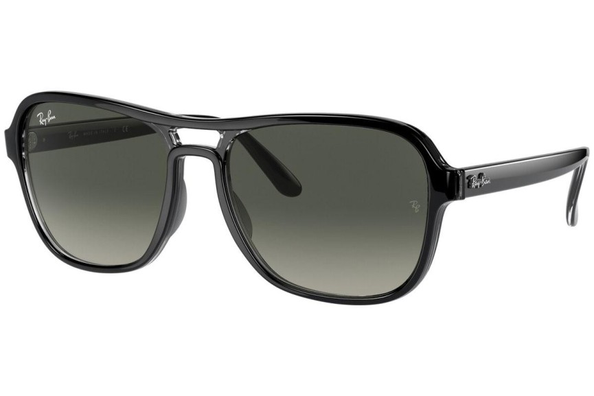 Ochelari de soare Ray-Ban State Side RB4356 654571 Pătrați Negri