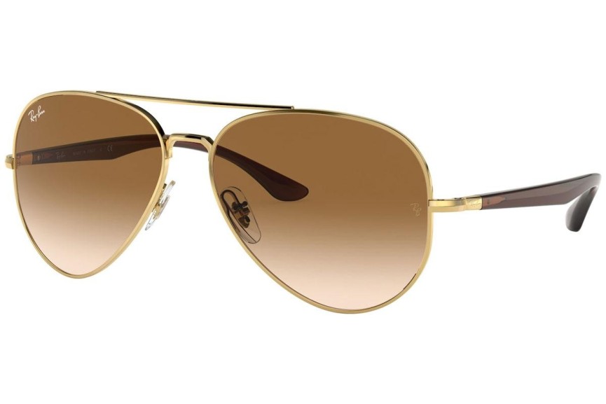 Ochelari de soare Ray-Ban RB3675 001/51 Pilot Aurii