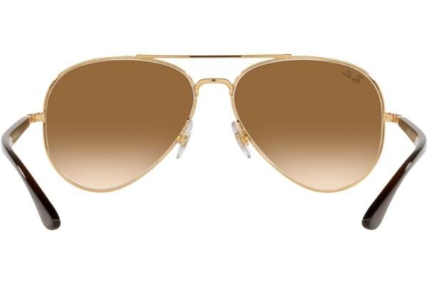 Ochelari de soare Ray-Ban RB3675 001/51 Pilot Aurii