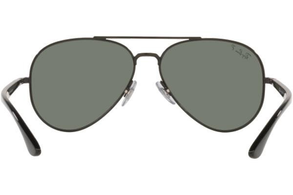 Ochelari de soare Ray-Ban RB3675 002/58 Polarized Pilot Negri