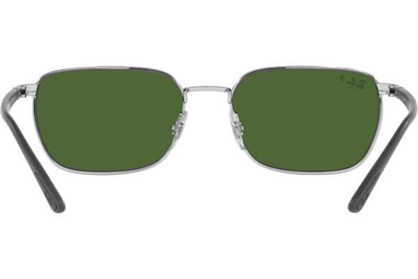 Ochelari de soare Ray-Ban Chromance Collection RB3684CH 003/P1 Polarized Dreptunghiulari Argintii