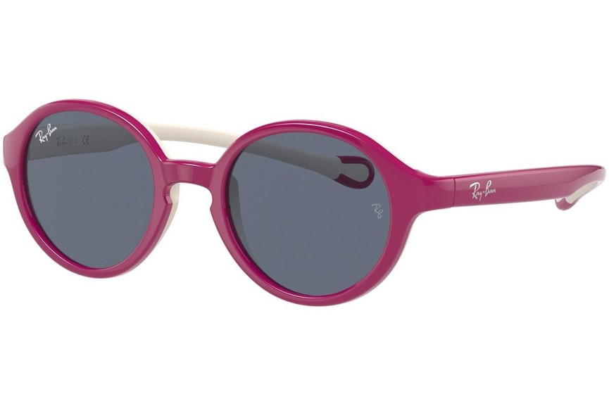 Ochelari de soare Ray-Ban Junior RJ9075S 710187 Rotunzi Violeți