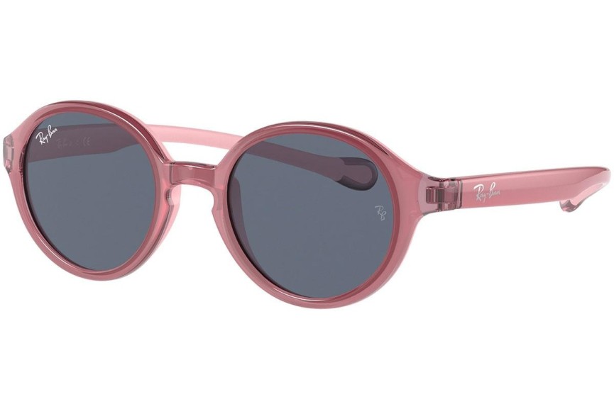 Ochelari de soare Ray-Ban Junior RJ9075S 709887 Rotunzi Violeți