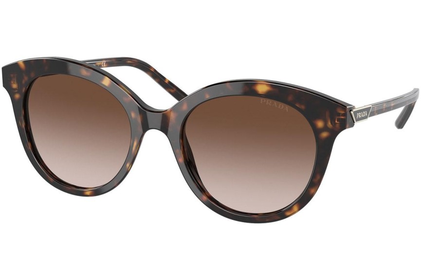 Ochelari de soare Prada PR02YS 2AU6S1 Rotunzi Havana