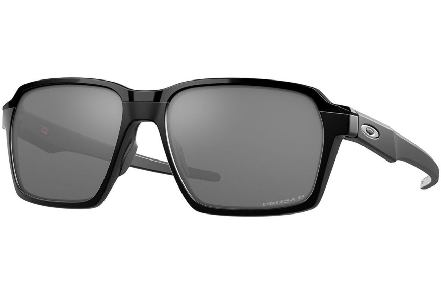 Ochelari de soare Oakley Parlay OO4143-04 Polarized Dreptunghiulari Negri