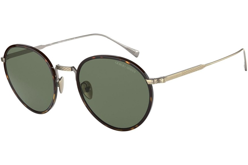 Ochelari de soare Giorgio Armani AR6103J 319871 Rotunzi Aurii