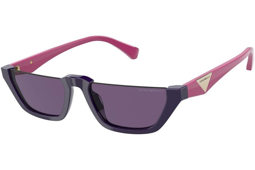 Ochelari de soare Emporio Armani EA4174 55601A Tiny Violeți