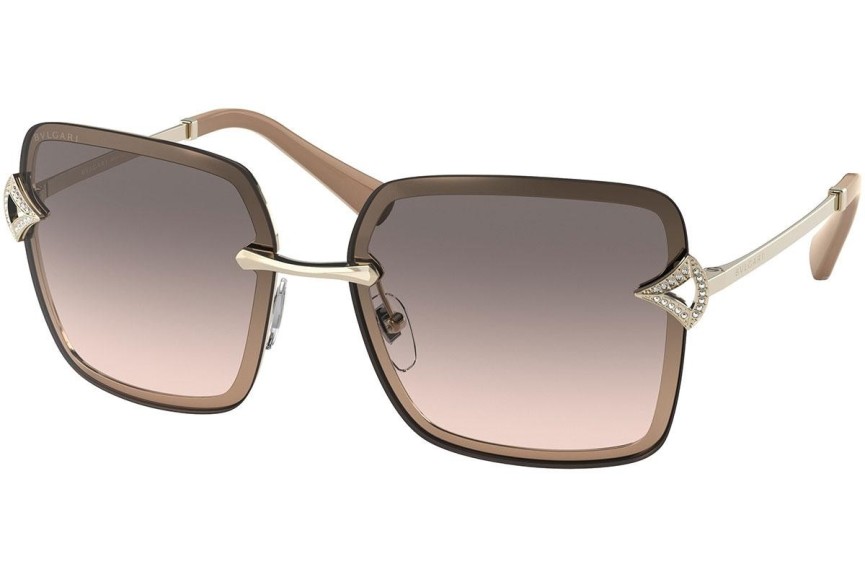 Ochelari de soare Bvlgari BV6167B 278/3B Pătrați Aurii