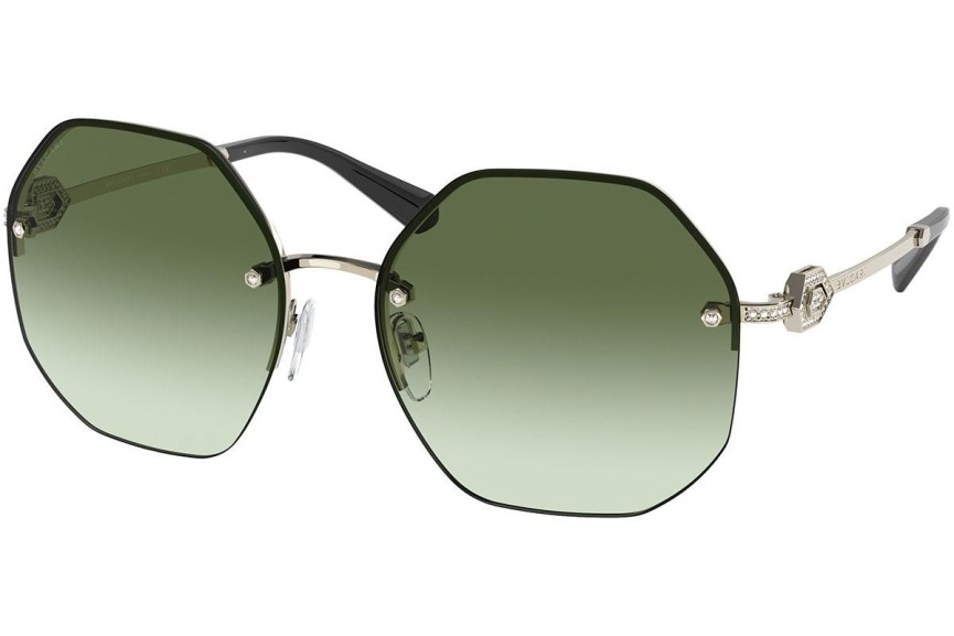 Ochelari de soare Bvlgari BV6122B 278/3M Rotunzi Aurii