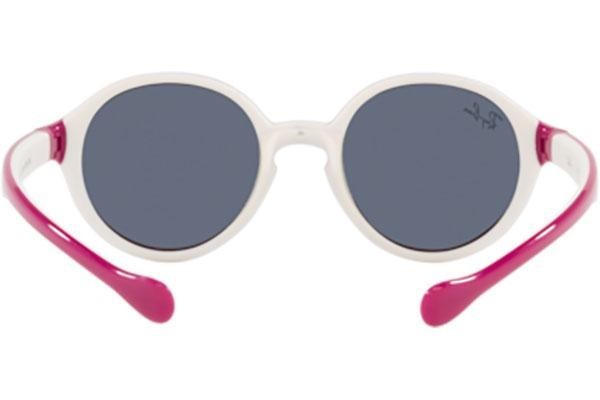 Ochelari de soare Ray-Ban Junior RJ9075S 710187 Rotunzi Violeți