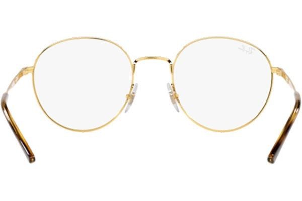 Ochelari Ray-Ban RX3681V 2500 Rotunzi Aurii