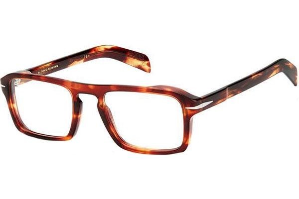 Ochelari David Beckham DB7054 0UC Dreptunghiulari Havana