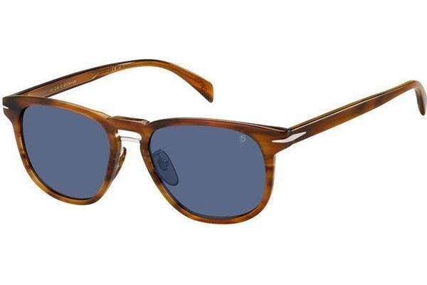 Ochelari de soare David Beckham DB7040/F/S EX4/KU Rotunzi Havana