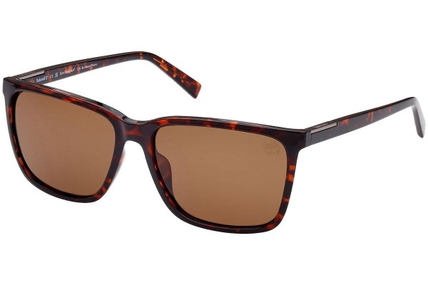 Ochelari de soare Timberland TB9280-H 52H Polarized Pătrați Havana