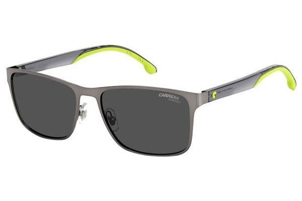 Ochelari de soare Carrera CARRERA2037T/S R80/IR Dreptunghiulari Gri