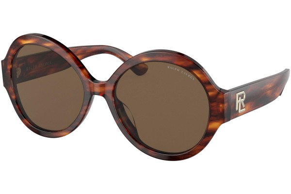 Ochelari de soare Ralph Lauren The Farrah RL8207U 500773 Rotunzi Havana