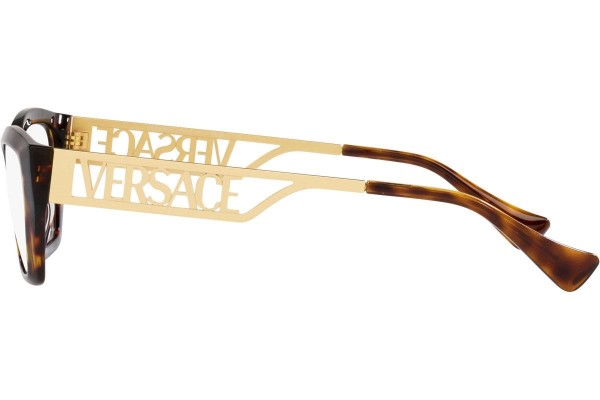 Ochelari Versace VE3327U 108 Dreptunghiulari Havana