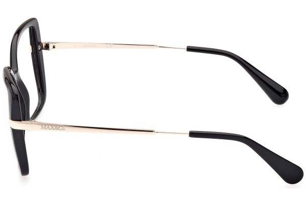 Ochelari Max&Co. MO5078 001 Cat Eye Negri