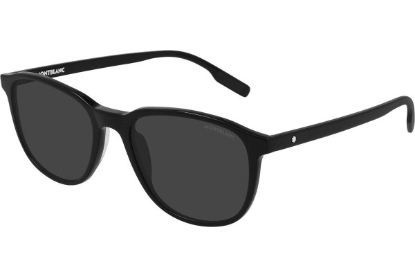 Ochelari de soare Mont Blanc MB0149S 001 Pătrați Negri