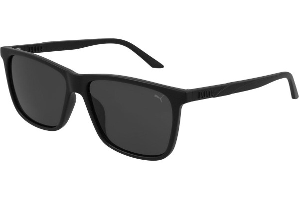 Ochelari de soare Puma PU0322S 001 Pătrați Negri