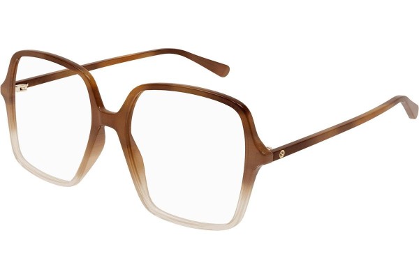 Ochelari Gucci GG1003OA 003 Pătrați Maro