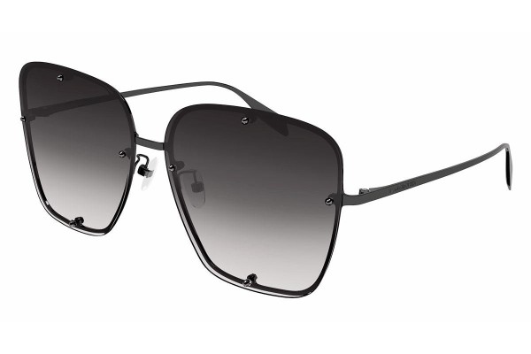 Ochelari de soare Alexander McQueen AM0364S 001 Pătrați Gri