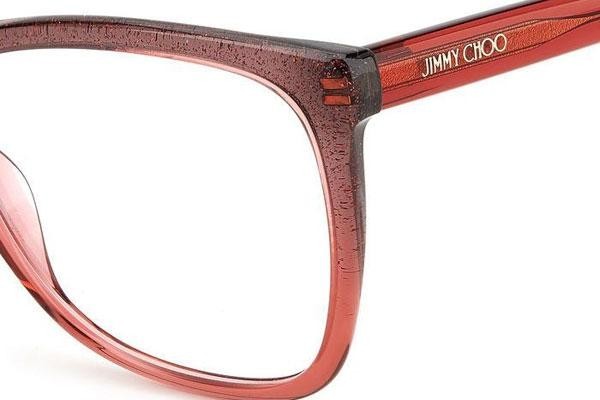 Ochelari Jimmy Choo JC362 MXW Pătrați Roșii