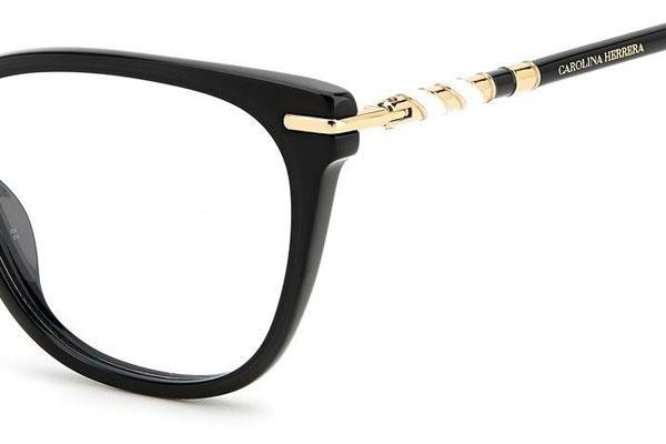 Ochelari Carolina Herrera HER0096 807 Dreptunghiulari Negri