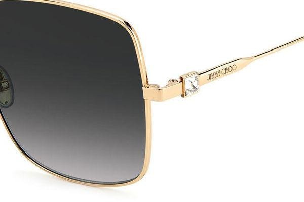 Ochelari de soare Jimmy Choo LILI/S 2M2/9O Oversize Aurii