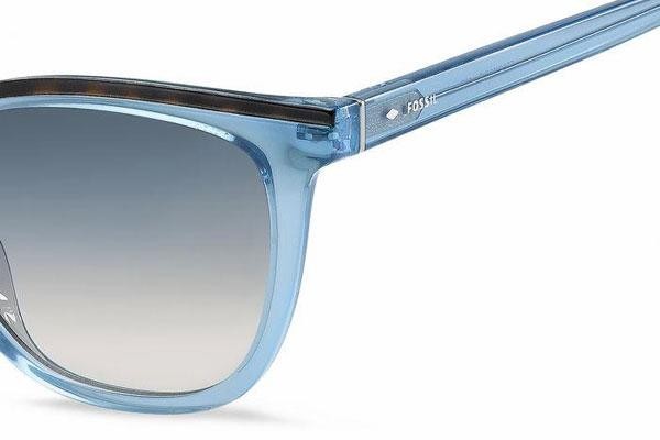 Ochelari de soare Fossil FOS3103/G/S OXZ/I4 Cat Eye Albaștri