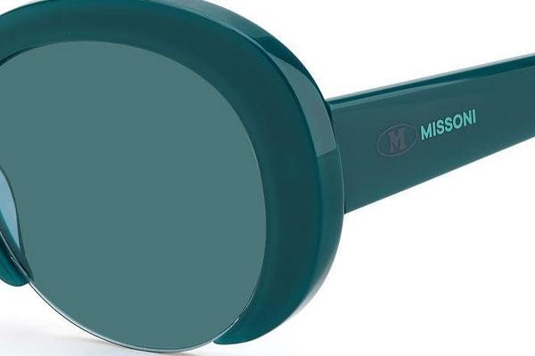 Ochelari de soare M Missoni MMI0071/S ZI9/KU Rotunzi Verzi