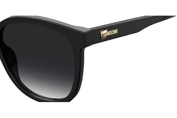 Ochelari de soare Moschino MOS074/F/S 807/9O Rotunzi Negri