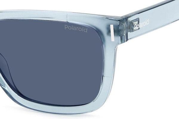 Ochelari de soare Polaroid PLD6186/S MVU/C3 Polarized Dreptunghiulari Albaștri