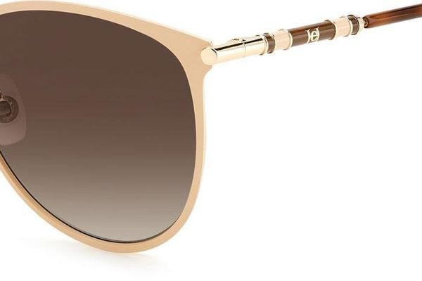 Ochelari de soare Carolina Herrera CH0029/S BKU/HA Pilot Aurii