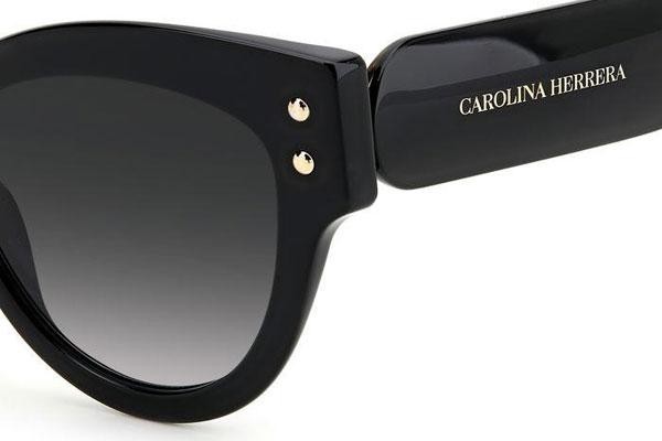 Ochelari de soare Carolina Herrera CH0009/S 807/9O Cat Eye Negri