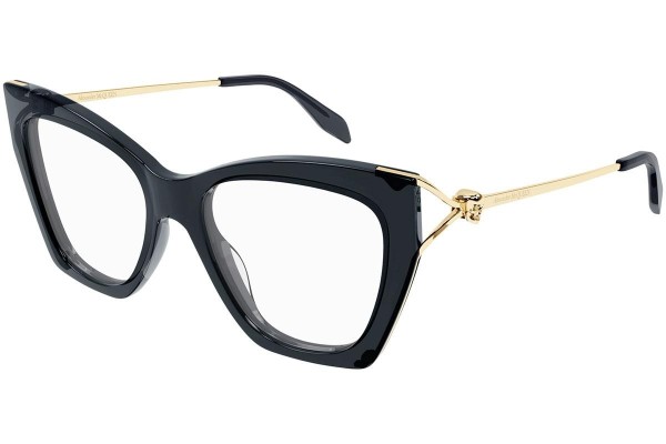 Ochelari Alexander McQueen AM0376O 002 Cat Eye Albaștri